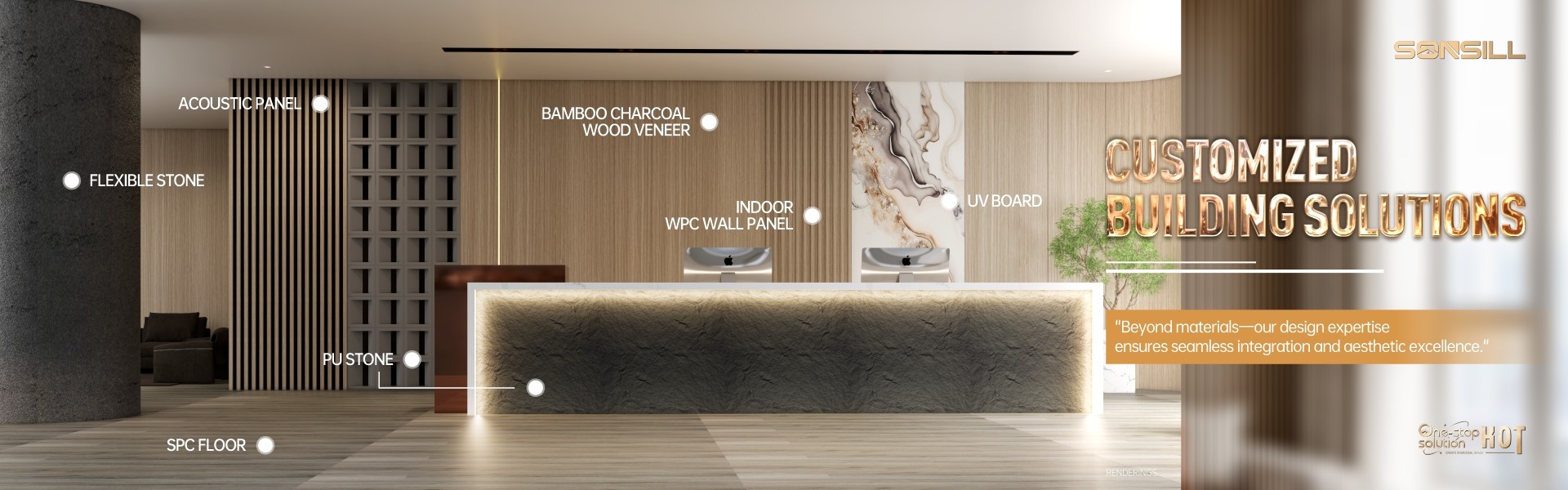quality Interior WPC Wall Panel factory