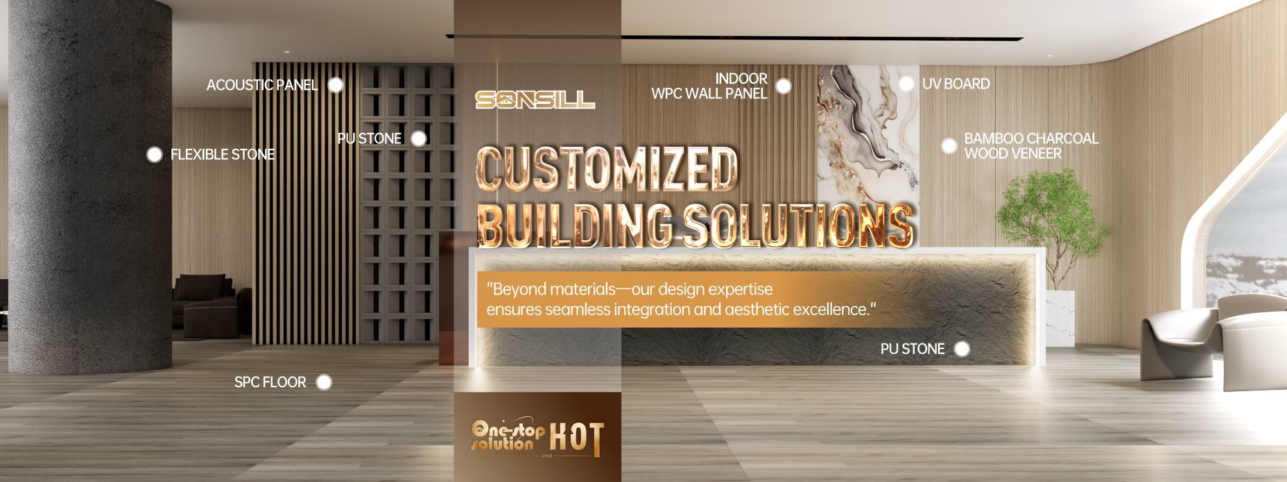 chất lượng bảng tường wpc nội thất nhà máy