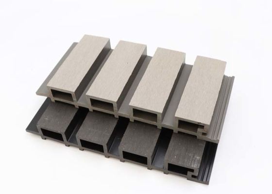 Wood Plastic Composite 26mm Exterior WPC Wall Panel Outdoor WPC Wall Cladding