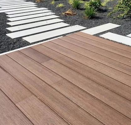 3d Embossed WPC Wood Decking Outdoor Wooden Plastic Composite Flooring