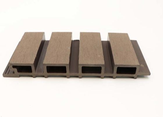 Outdoor Wood Plastic Composite Exterior Wall Cladding PVC WPC Wall Panels