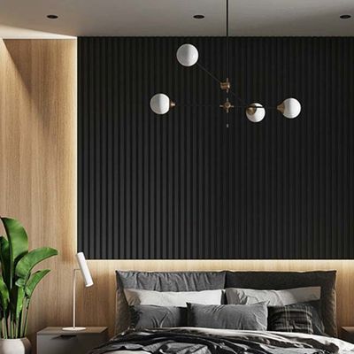 Interior WPC Decorative Wall Panels Easy Install Modern Design Hotel Office