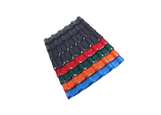 Brick Design 1.0mm 1.3mm 1.5mm PVC Roof Tile Solar Roofing Tiles Houses Decoration