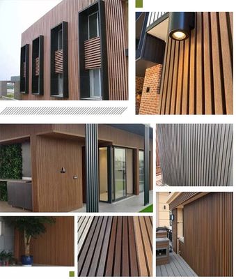 Wood Floor 3D Embossing Texture WPC Decking Composite Deck Floor Waterproof