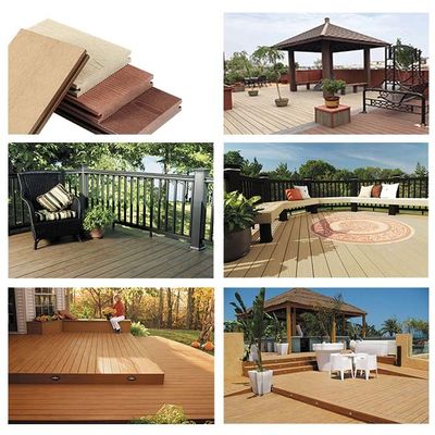 HDPE Exterior WPC Wall Panel Waterproof WPC Wall Cladding 219x26mm