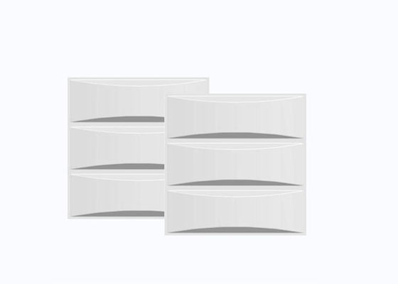 Home Decorative Modern 3D Wall Panels PVC For Home Interior