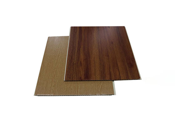 Laminated 400x9mm 600x9mm PVC Wall Panels For Interior Wall Decoration