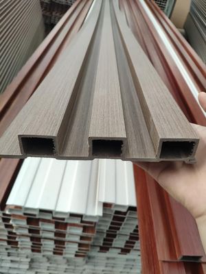 Wood Alternative Indoor 195x28mm Interior WPC Wall Panel WPC Decorative Wall Panel