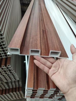 Wood Alternative Indoor 195x28mm Interior WPC Wall Panel WPC Decorative Wall Panel