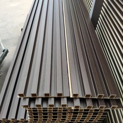 Wood Alternative Indoor 195x28mm Interior WPC Wall Panel WPC Decorative Wall Panel