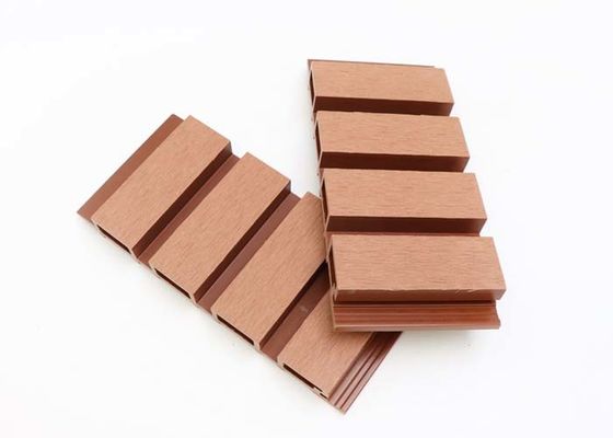 160x24mm Exterior WPC Wall Panel Hollow Wood Plastic Composite Wall Board