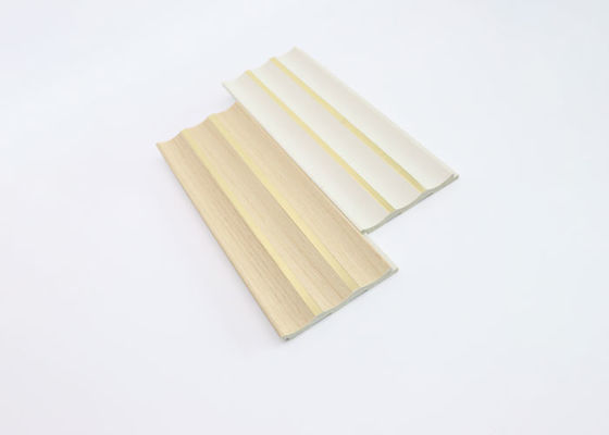 Waterproof 120x12mm PS Interior Decoration Wall Panel PS Textured Wall Cladding