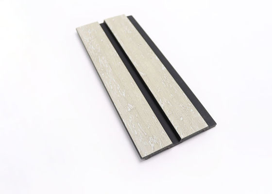 Waterproof 120x12mm PS Interior Decoration Wall Panel PS Textured Wall Cladding