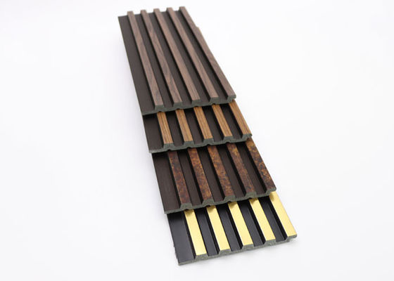 Luxury Polystyrene Wall Panel Hotel Gold Design PS Wall Panel Cladding Sheet