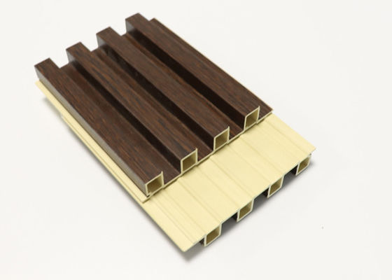 Quick Install Fireproof WPC Wall Panel Cladding For Interior Decoration 192mm x 14mm