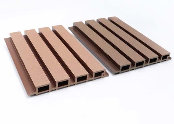 Exterior 3D Wall Panel 140mm - 160mm Wooden Grain WPC Wall Siding