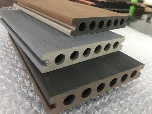 Waterproof Non Slip Outdoor WPC Decking Engineered Oak Wood Flooring