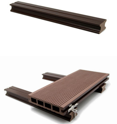 Waterproof Non Slip Outdoor WPC Decking Engineered Oak Wood Flooring