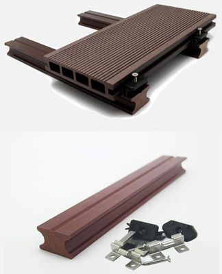 Waterproof Non Slip Outdoor WPC Decking Engineered Oak Wood Flooring