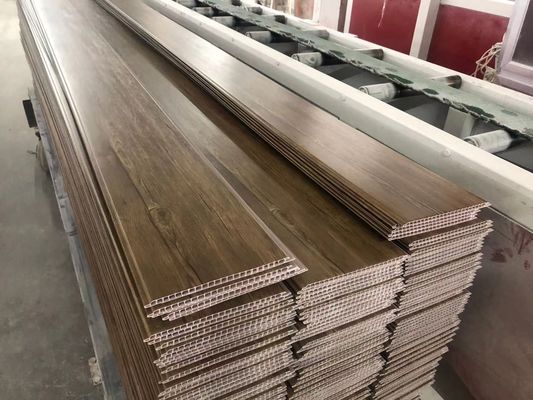 Decorative Laminate Wood PVC Ceiling Panels 25cm Plastic Wall Panel Interior