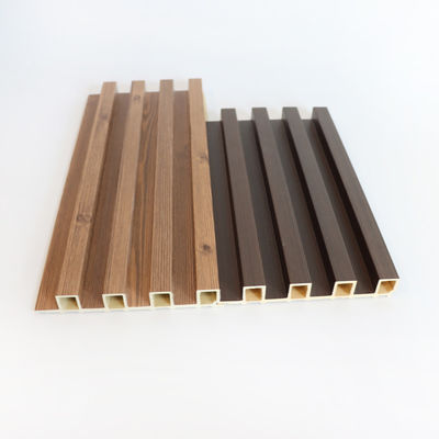 Fluted Interior WPC Wall Panel Indoor Decor Wood Plastic Composite PVC Coating Cladding