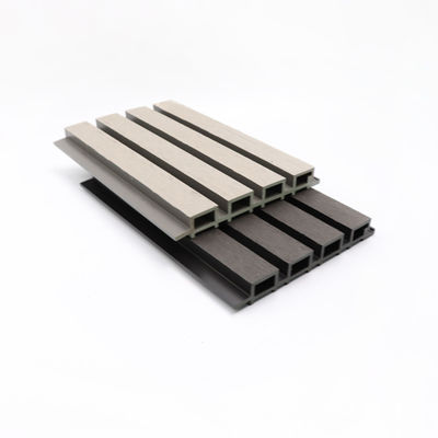 Co Extrusion Outdoor 159x10mm  Exterior WPC Wall Panel Cladding Wall Panel