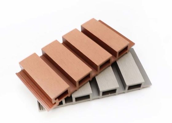 219x26mm WPC Wall Cladding Exterior WPC Outdoor Wall Panel 2.8m
