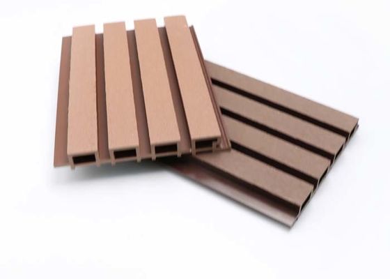 219x26mm WPC Wall Cladding Exterior WPC Outdoor Wall Panel 2.8m