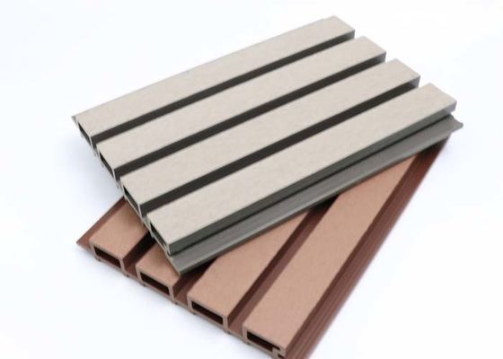 Outdoor Wood Plastic Composite Wall Panel 26mm Decoration Cladding Exterior Wall Panels