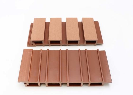 Esay To Install  PS Panel 3D Wood Fluted PS Wall Panel Exterior