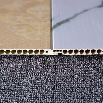 Thickness 4.5mm - 15mm Lamination Interior PVC Wall Panels Brick Design