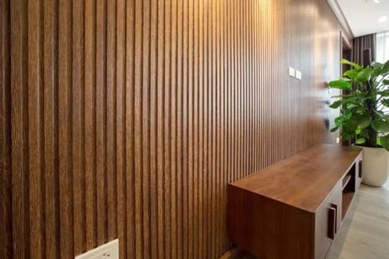 Laminated UV Coated Interior PVC Wall Panels Heat Insulation