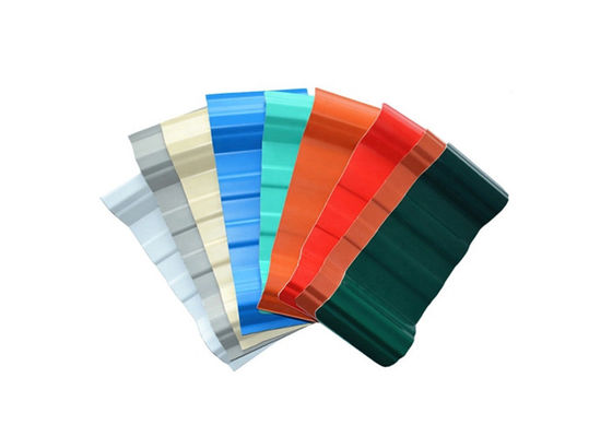 Plastic Synthetic Resin ASA PVC Corrugated Roof Tile Fire Resistant