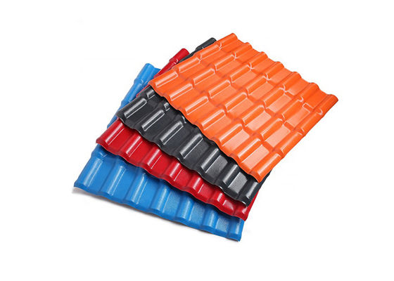 Plastic Synthetic Resin ASA PVC Corrugated Roof Tile Fire Resistant