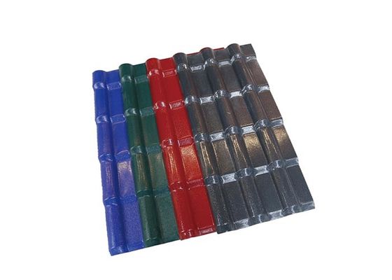 ASA Synthetic Resin PVC Roof Tile Corrugated UPVC Plastic Roofing Sheets