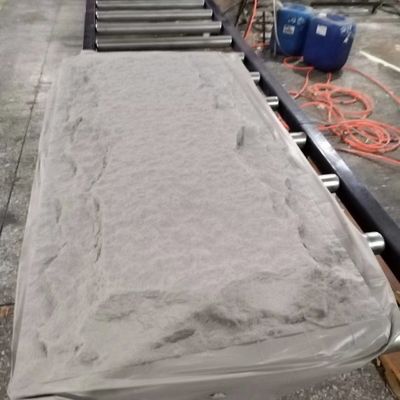 Quick Installation PU Faux Stone Wall Panel Mushroom Stone Polyurethane 1200 * 600mm