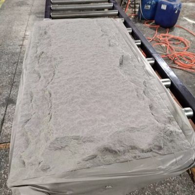 Quick Installation PU Faux Stone Wall Panel Mushroom Stone Polyurethane 1200 * 600mm