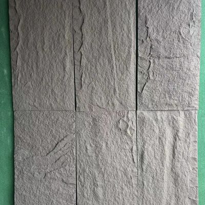 Quick Installation PU Faux Stone Wall Panel Mushroom Stone Polyurethane 1200 * 600mm