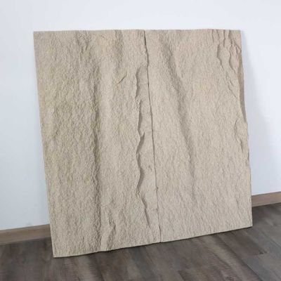 Indoor Luxury PU Faux Stone Wall Panel Waterproof 3D Decorative 100mm