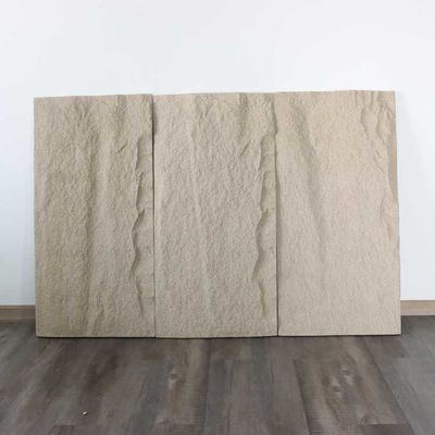 Stone Texture Cladding Wall Panel 1.2m Lightweight Foam Pu Culture Faux