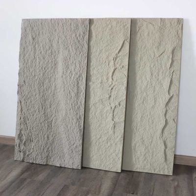 Lightweight PU Stone Panel Wall Artificial Polyurethane PU Faux Stone