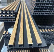High Quality Fluted Composite Wpc Interior Wall Cladding Colorful