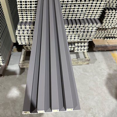 High Quality Fluted Composite Wpc Interior Wall Cladding Colorful
