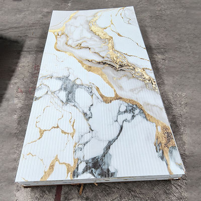 High Glossy Pvc Marble Board Uv Marble Sheet Laminated Board For Wall Decoration