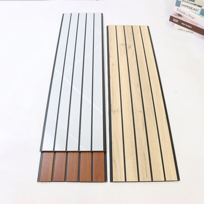 PVC Fluted Wall Panel Fireproof PVC Sheet Lightweight PVC Wall Panel for Interior Decoration Wholesale PVC Wall Panel Easy Installation
