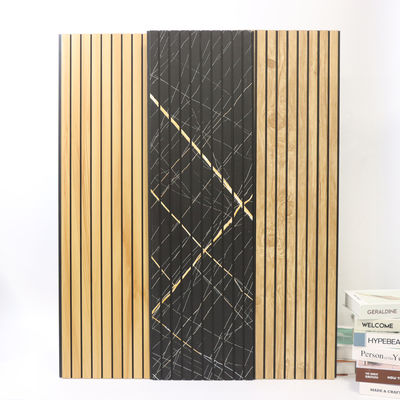 Waterproof PVC Fluted Wall Panel PVC Sheet PVC Wall Cladding for Living Room Bedroom Commercial Use PVC Wall Panel