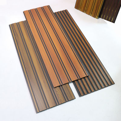 Wood Grain PVC Ceiling Panel For Interior Wall Cost Effective Wall Panel Alternative To Tile Easy Maintenance Wall Board