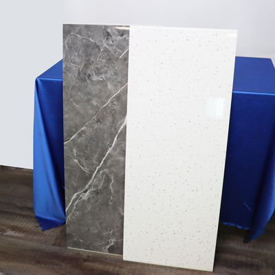 Marble Eco-Friendly Plastic Bathroom Panels For Interior Walls Villa Apartment Waterproof Bathroom