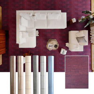 Premium 0.3mm Self Adhesive Vinyl Flooring Sticker For Home Office