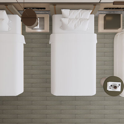 Removable 0.7mm Pvc Vinyl Flooring Roll Sticker With Strong Adhesive Backing